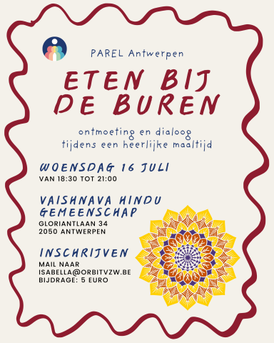 Eten Bij De Buren Uitnodiging